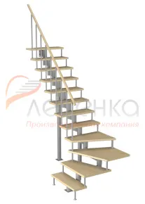 Модульная лестница Фаворит